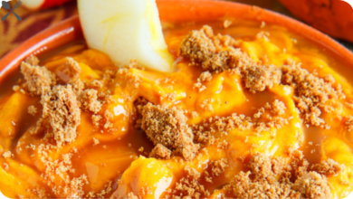 Caramel Pumpkin Cheesecake Dip