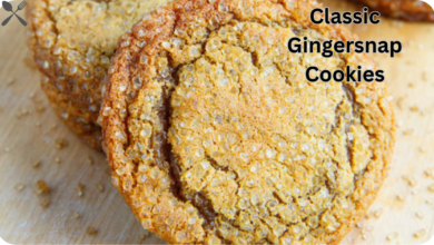 Classic Gingersnap Cookies