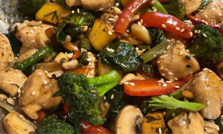 Easy Weeknight Garlic Chicken Stir Fry