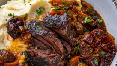 French Style Braised Short Ribs