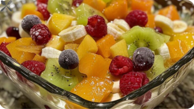 Nana’s Frozen Fruit Salad