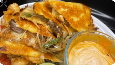 Steak and Shrimp Quesadillas