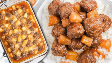 Sweet and Sour Meatballs
