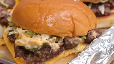 Homemade Big Mac Sliders