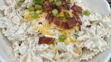 Bacon Ranch Pasta Salad