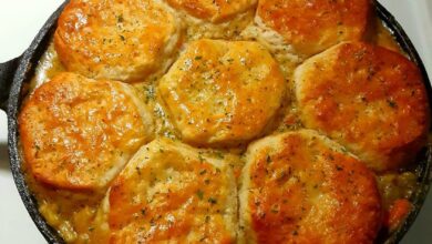 Chicken & Biscuit Pot Pie