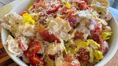 Grinder Salad Tortellini Pasta Salad