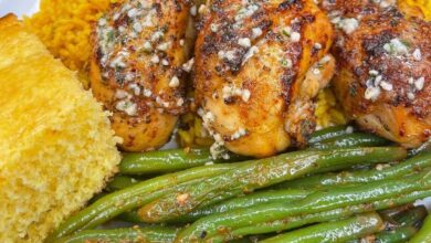 Spicy Garlic Pepper Roasted Chicken