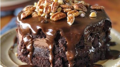 Chocolate Turtle Cake