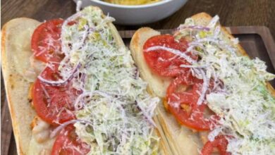 Chicken Grinder Salad Sandwiches