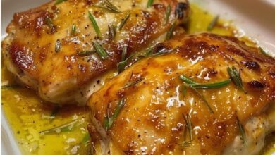 Honey Garlic Chicken Thighs