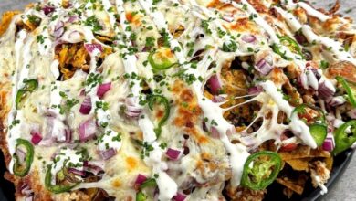 Air Fryer Chicken Bacon Ranch Nachos