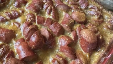 Tangy Mustard Sausage Bites
