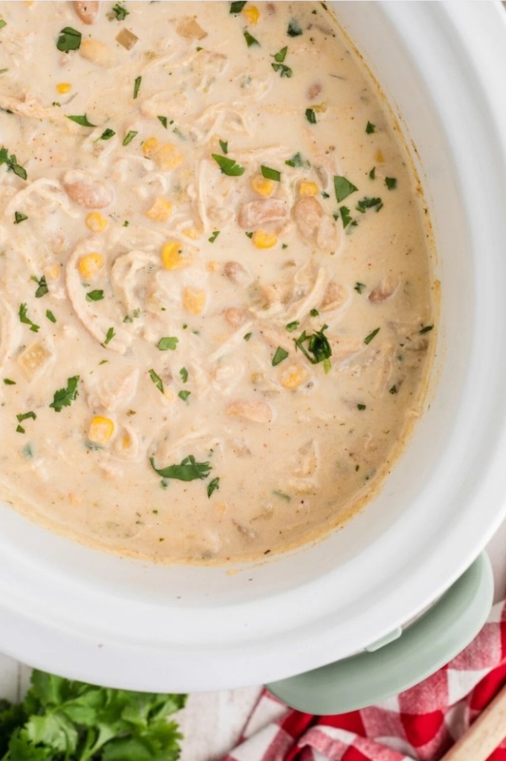 Slow Cooker White Chicken Chili