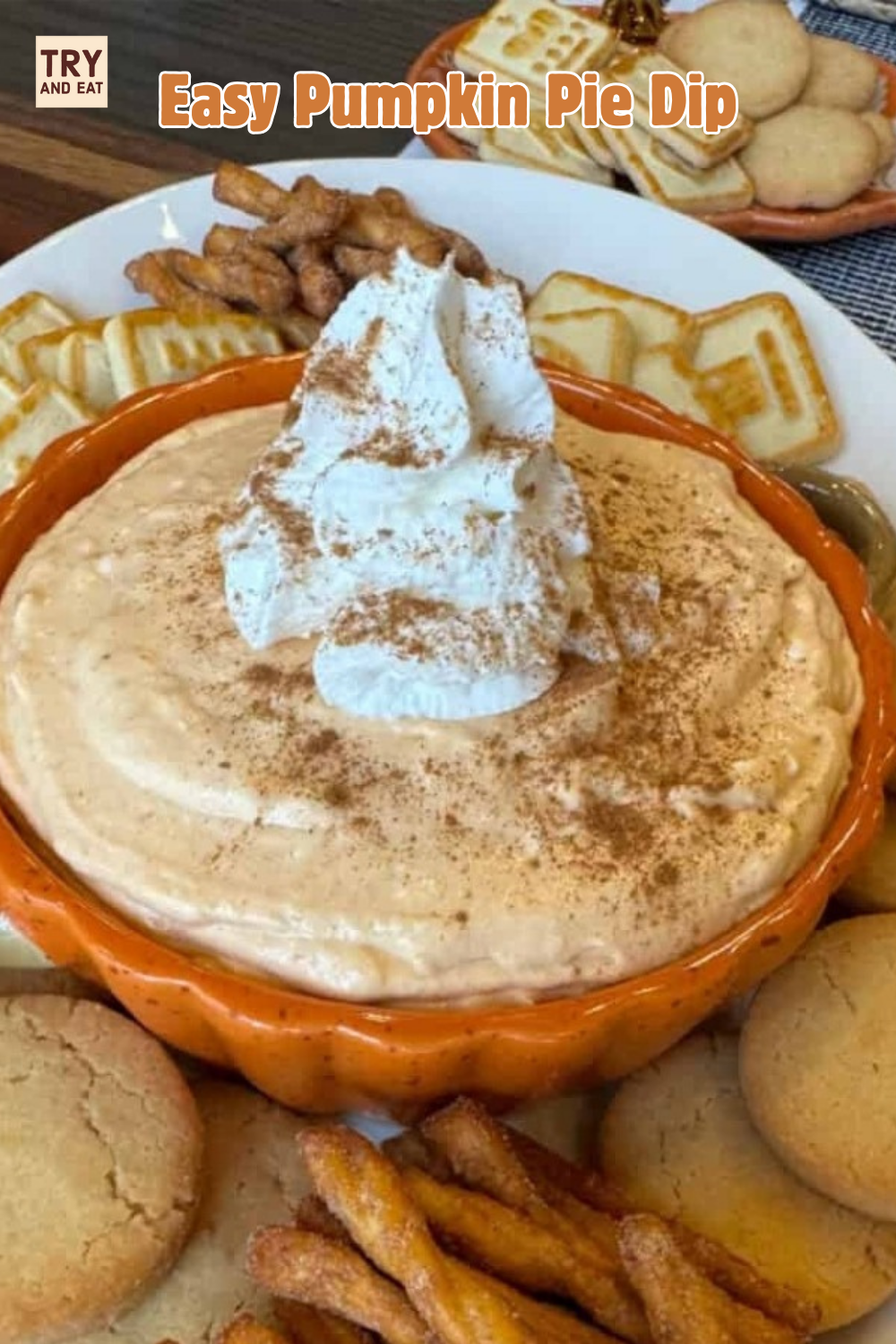Easy Pumpkin Pie Dip