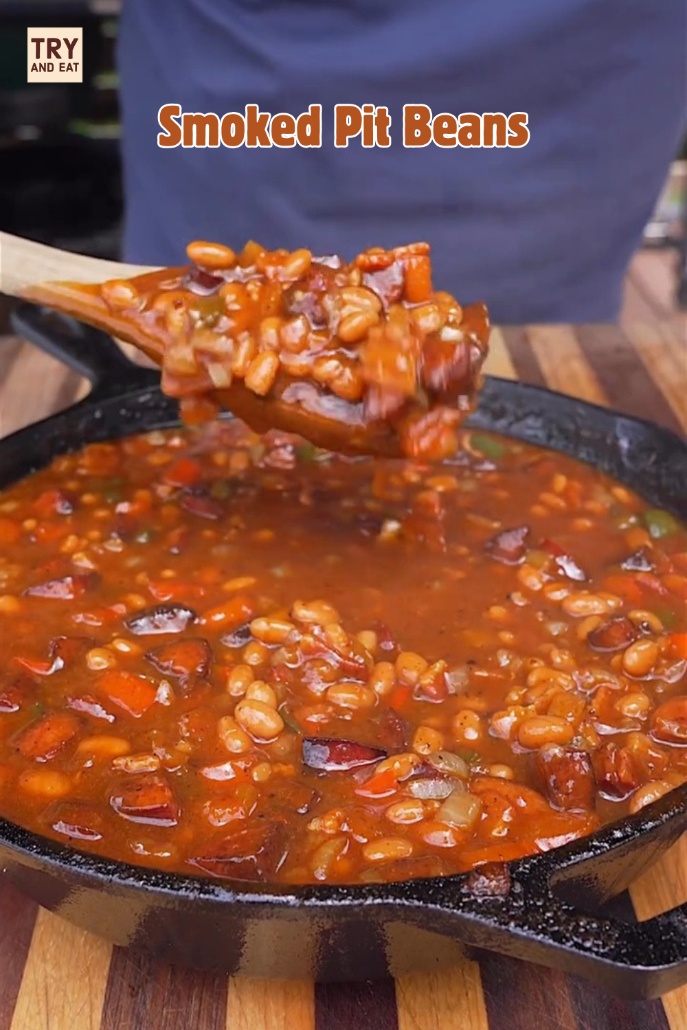Smoked Pit Beans