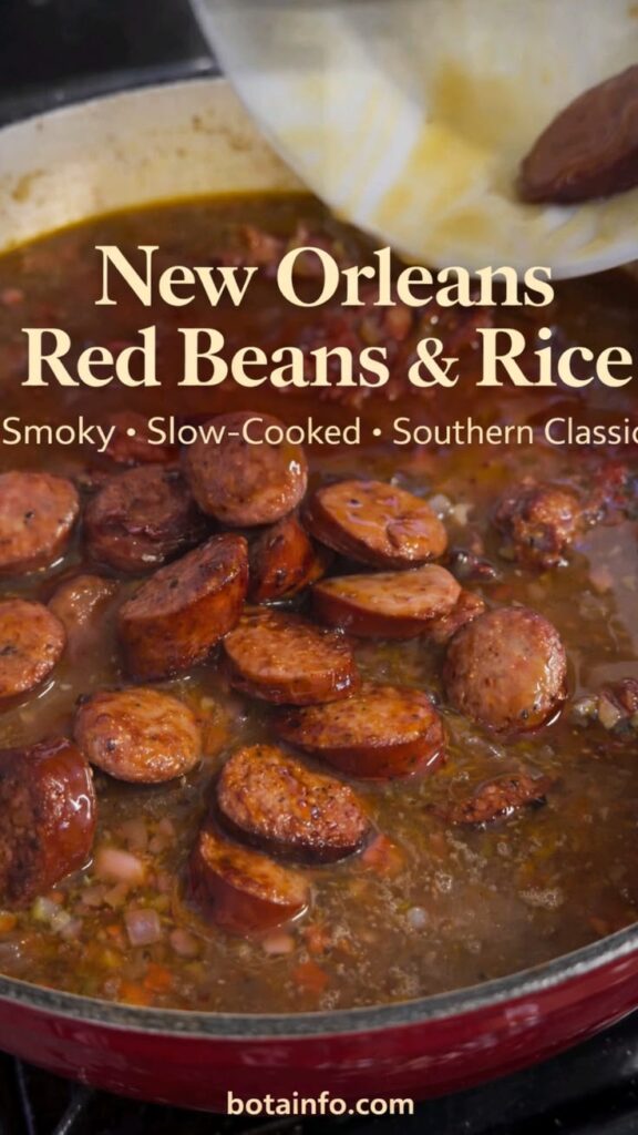 Authentic New Orleans Red Beans and Rice (Southern Comfort Classic)