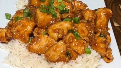 Hot Honey Garlic Chicken