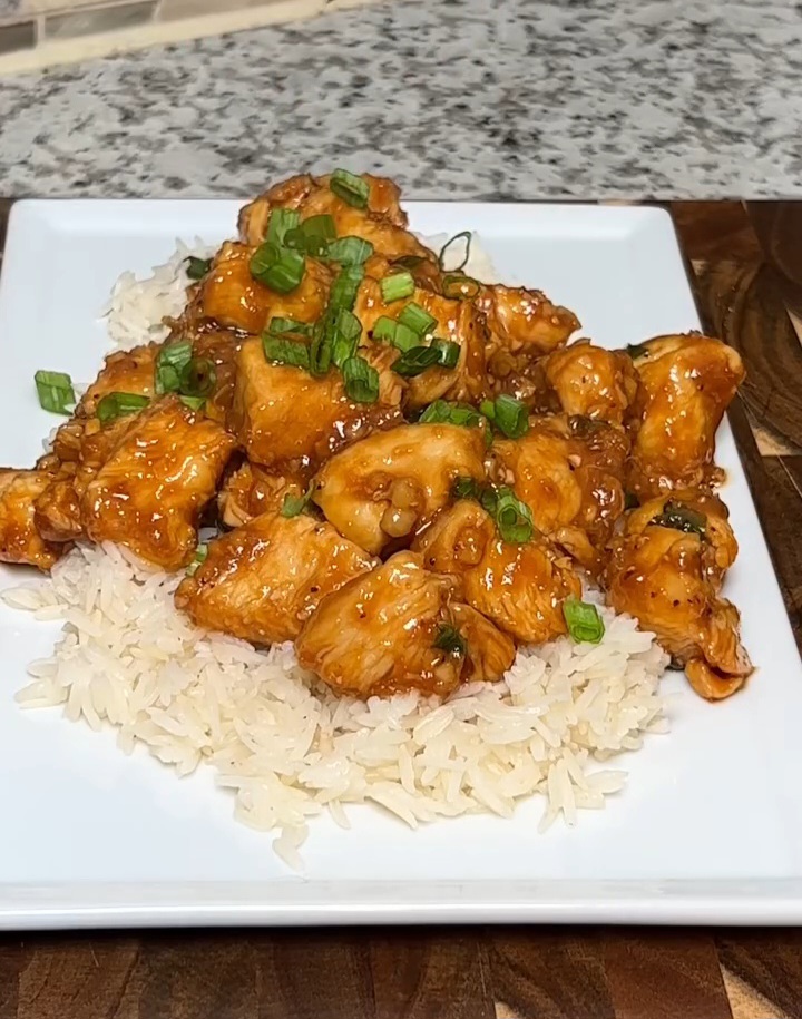 Hot Honey Garlic Chicken