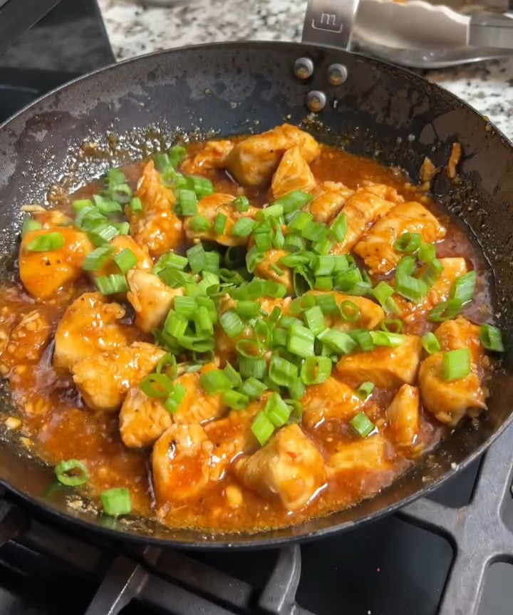 Hot Honey Garlic Chicken