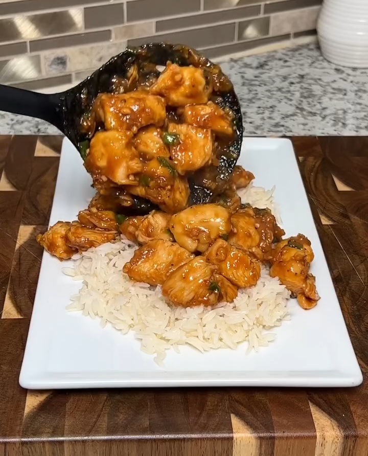 Hot Honey Garlic Chicken