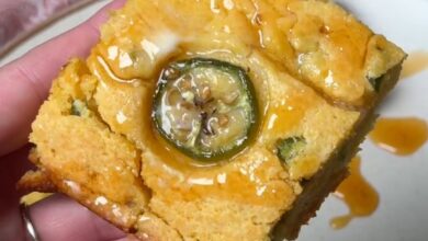 Hot Honey Jalapeno Cornbread