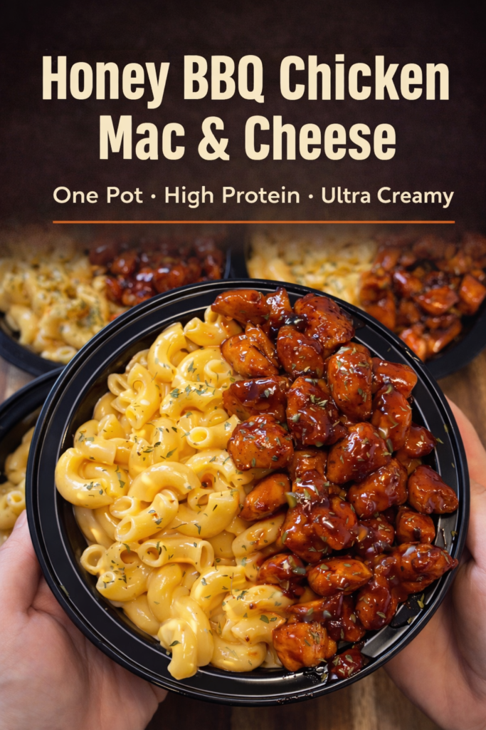 One-Pot Honey BBQ Chicken Mac and Cheese (High-Protein)