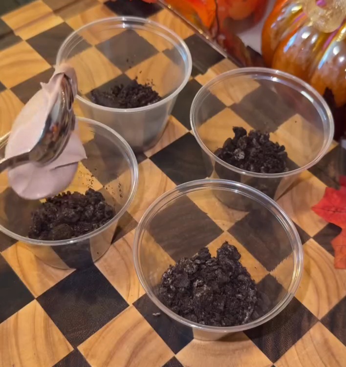 Pumpkin Patch Dirt Cups