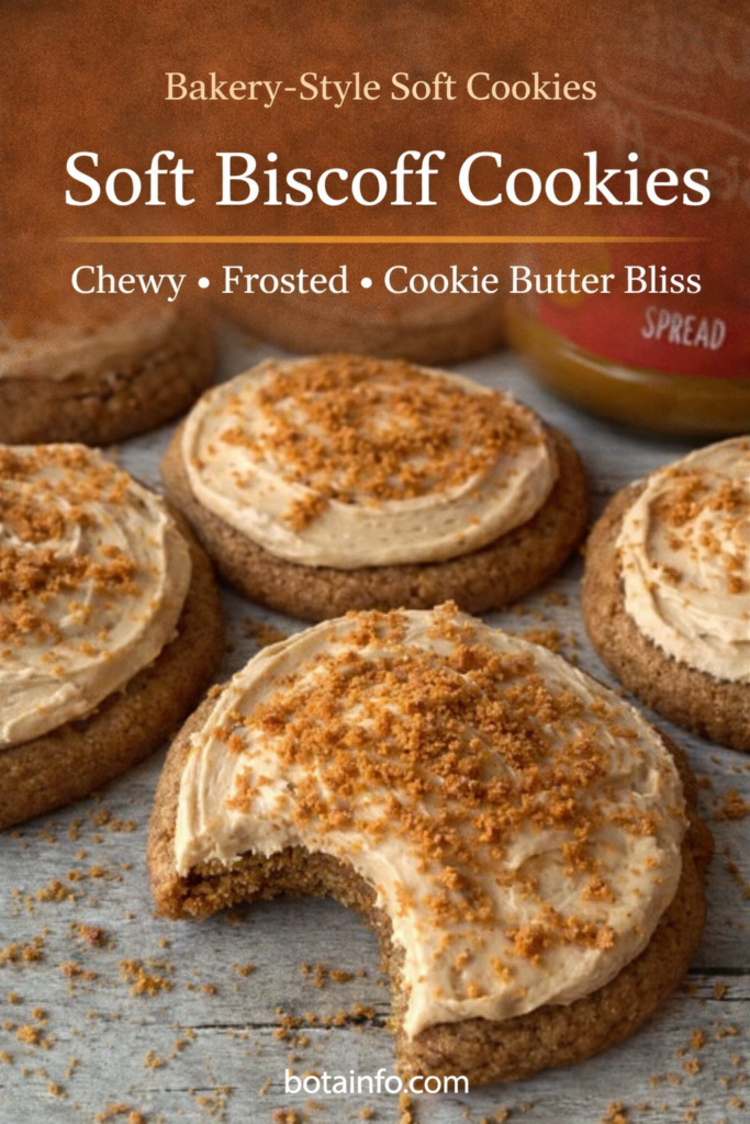 Soft Biscoff Cookies Recipe – Chewy Lotus Biscoff Cookies with Creamy Buttercream