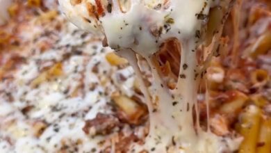 My best go-to for baked ziti