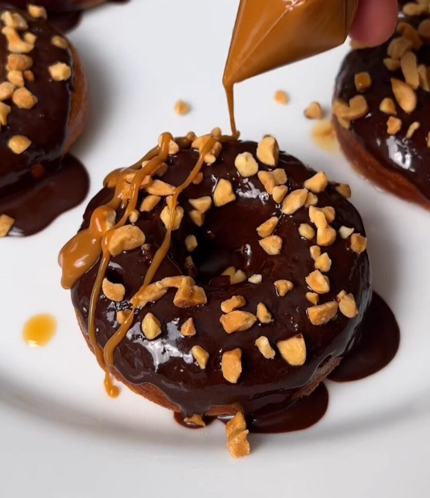 Snickers Doughnuts