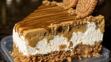 Biscoff Caramel Cookies Butter Cheesecake