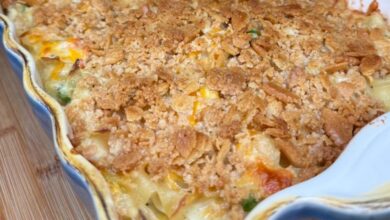 Creamy Chicken Noodle Casserole
