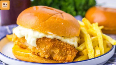Crispy Homemade Filet-O-Fish Sandwich Recipe