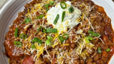Delicious Chili Recipe