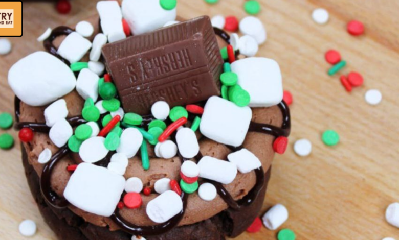Frosted Hot Cocoa Cookies (Bakery-Style Recipe)