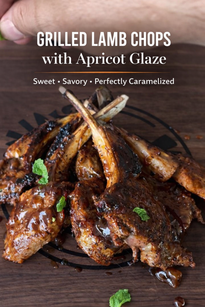 Grilled Lamb Chops with Apricot Glaze – Sweet & Savory BBQ Favorite