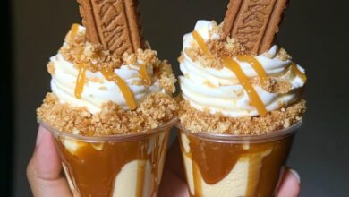 Mini Cookie Butter Shooter Cups
