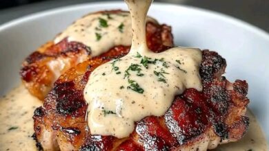 Savory Maple Bacon Pork Chops
