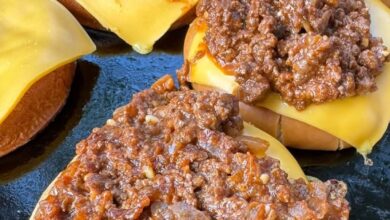 Sloppy Joe Grilled Cheese