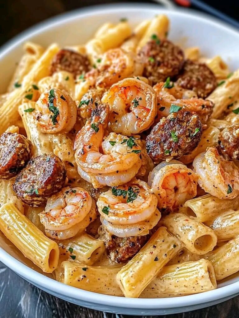Zesty Cajun Shrimp & Sausage Pasta Recipe: Bold, Creamy, and