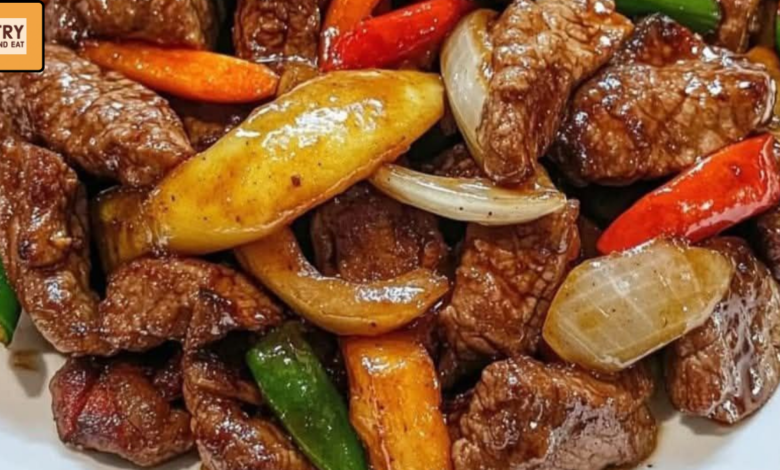 Old-Fashioned Pepper Steak and Rice (30-Minute Skillet Dinner)