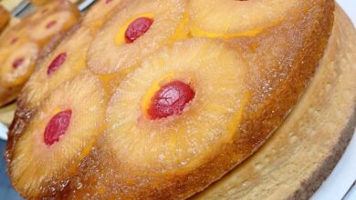 pineapple upside down cheesecake