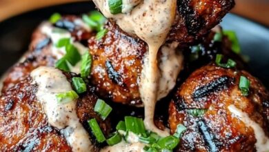 Korean BBQ Meatballs