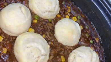 Mince and Dumplings Recipe