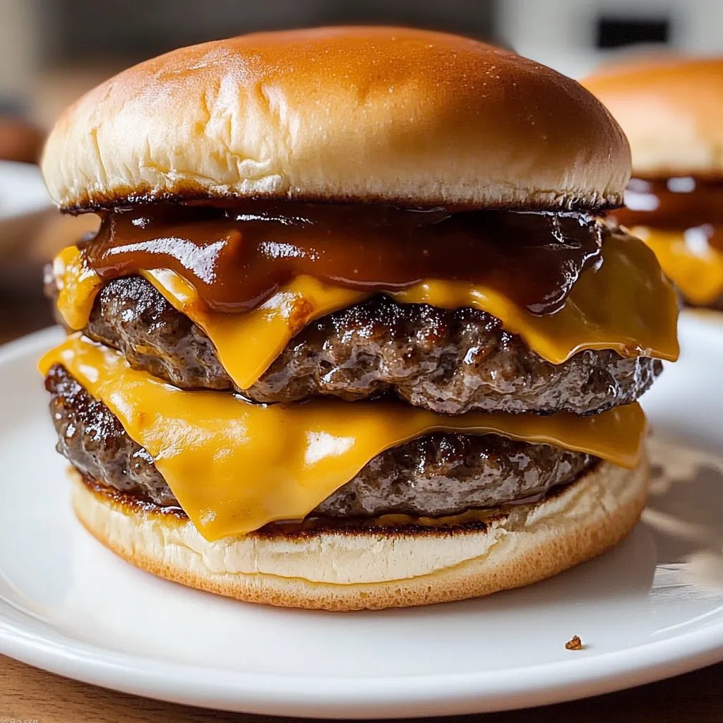 Steak and Shake Garlic Double Steakburger Recipe