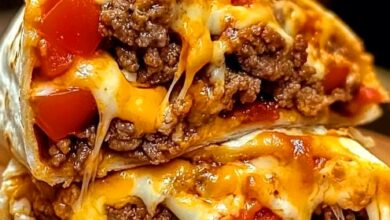 Irresistible Nacho Cheese Beef Wrap Recipe