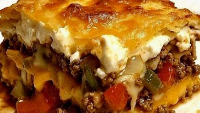 Cheesy Beef Lasagna