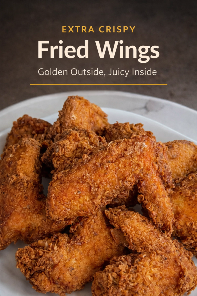 Extra Crispy Fried Chicken Wings (Perfectly Golden Every Time)