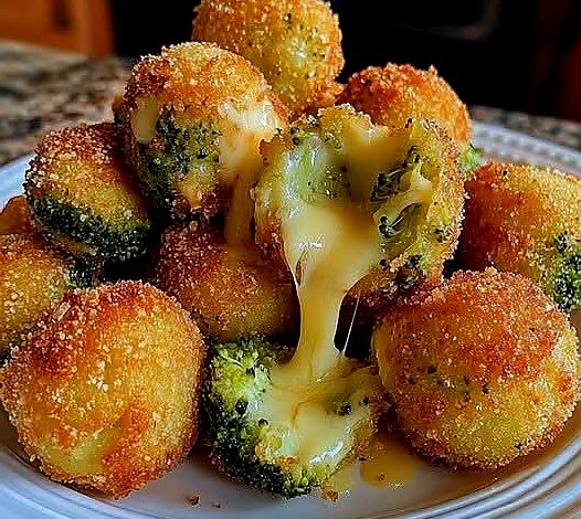 Crispy Broccoli Cheese Bites